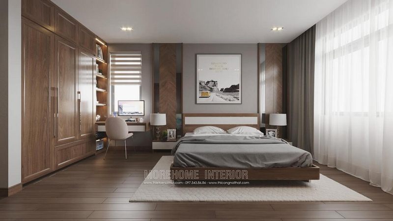 Morehome với những thiết kế tủ quần áo đẹp và đầy ấn tượng cho phòng ngủ