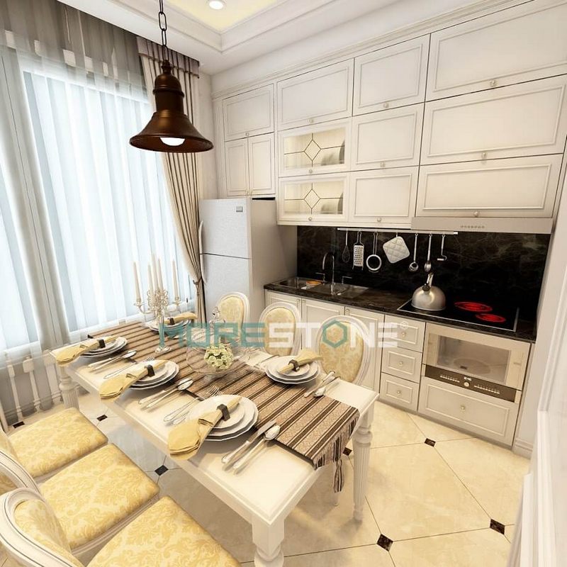 Khắc phục nhược điểm diện tích hẹp của không gian bếp trở nên tiện lợi, độc đáo trong kiến trúc hiện đại