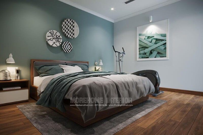  Tuyển tập 28 Thiết kế nội thất nhà chung cư đẹp, thời thượng với giường phòng ngủ hiện đại 2022-2023